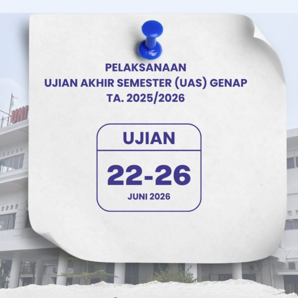 Permalink to:Pelaksanaan Ujian Akhir Semester (UAS) Semester Genap 2025/2026